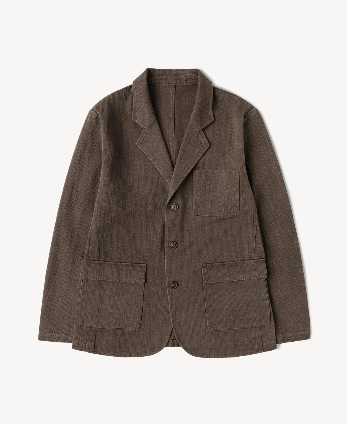 1930s Herringbone Relaxed Blazer
