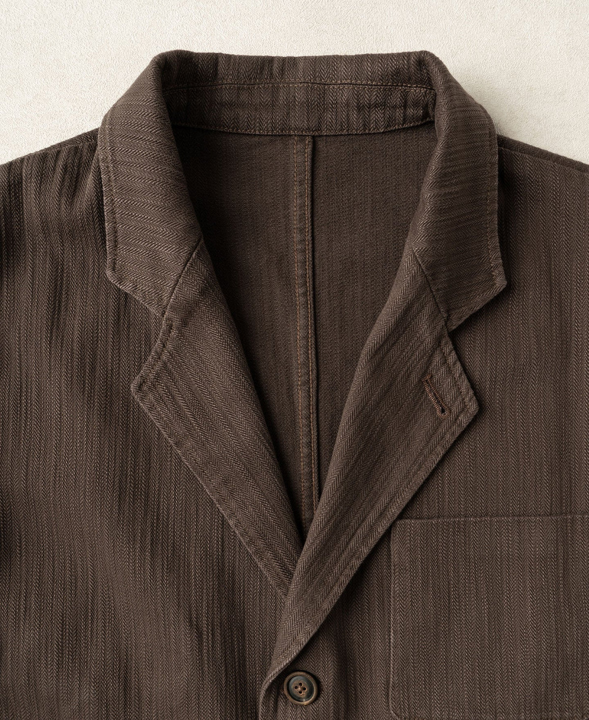1930s Herringbone Relaxed Blazer